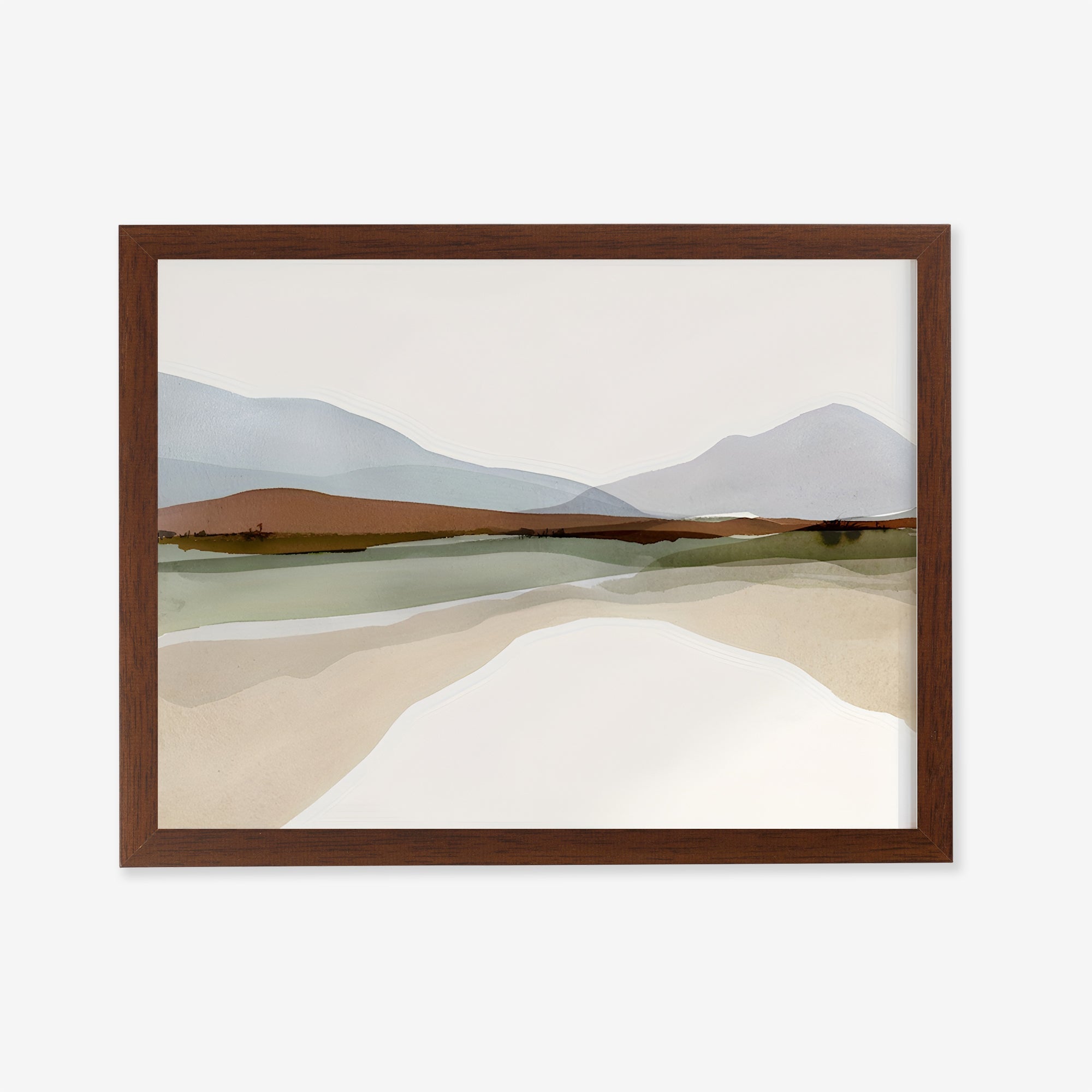 Watercolor Landscape Art Print