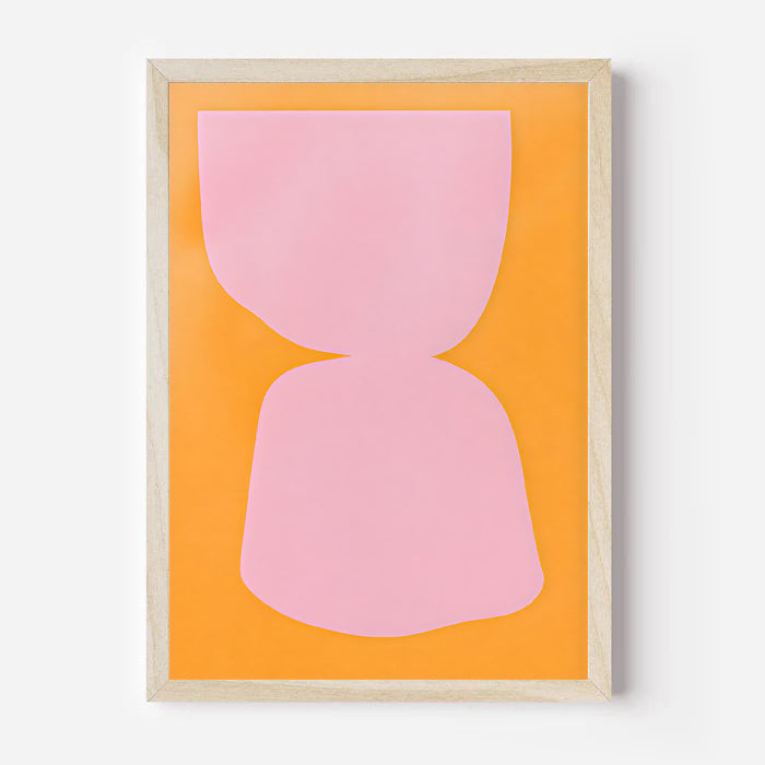 Modern Abstract Pastel Art Poster