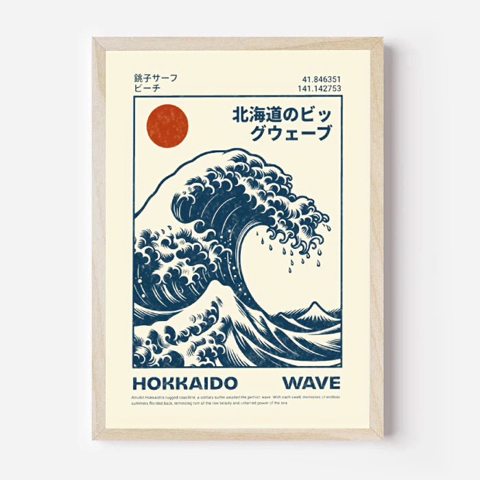 Hokusai Wave Poster Print