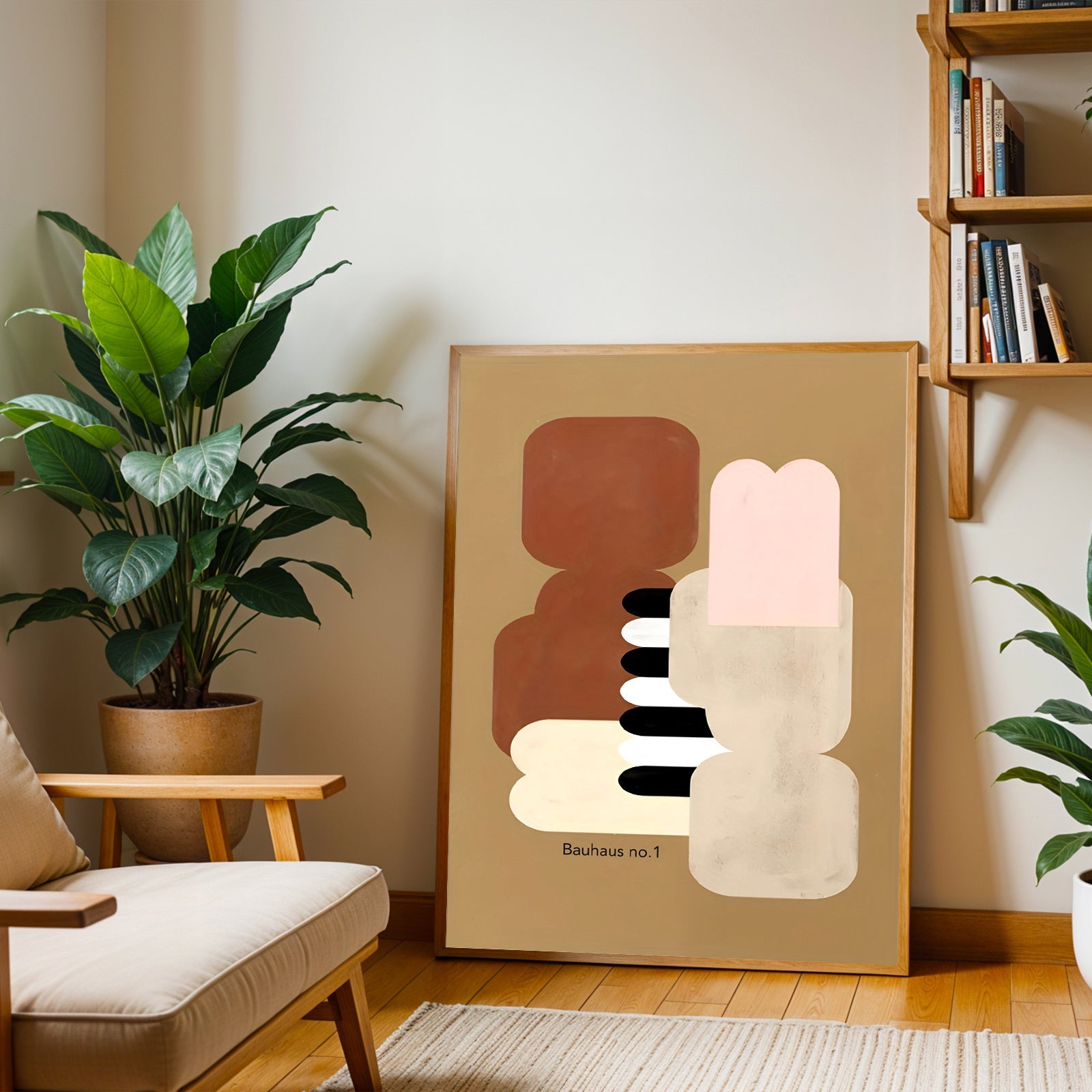 Bauhaus Abstract Wall Art Print
