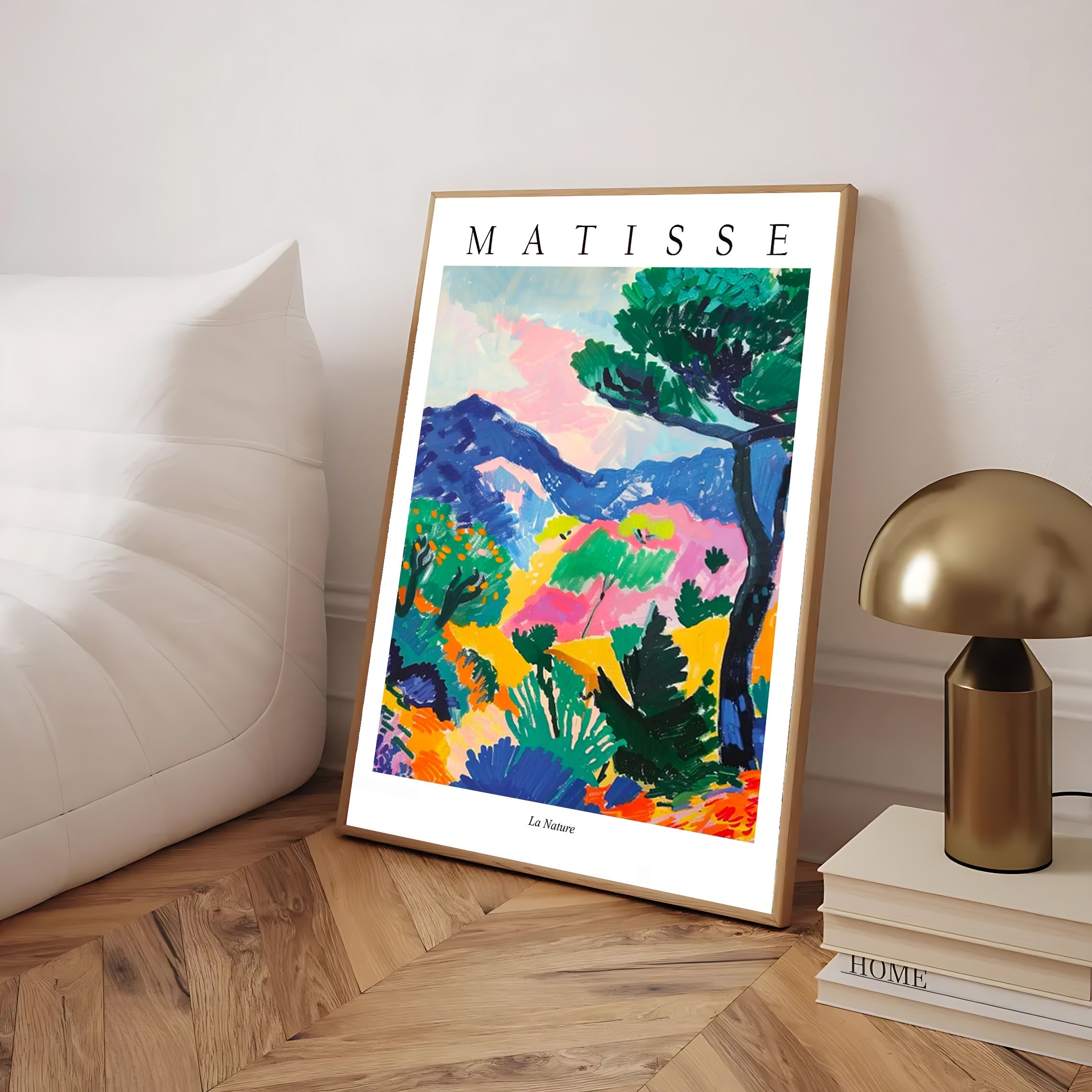 Matisse Inspired Landscape Art Print