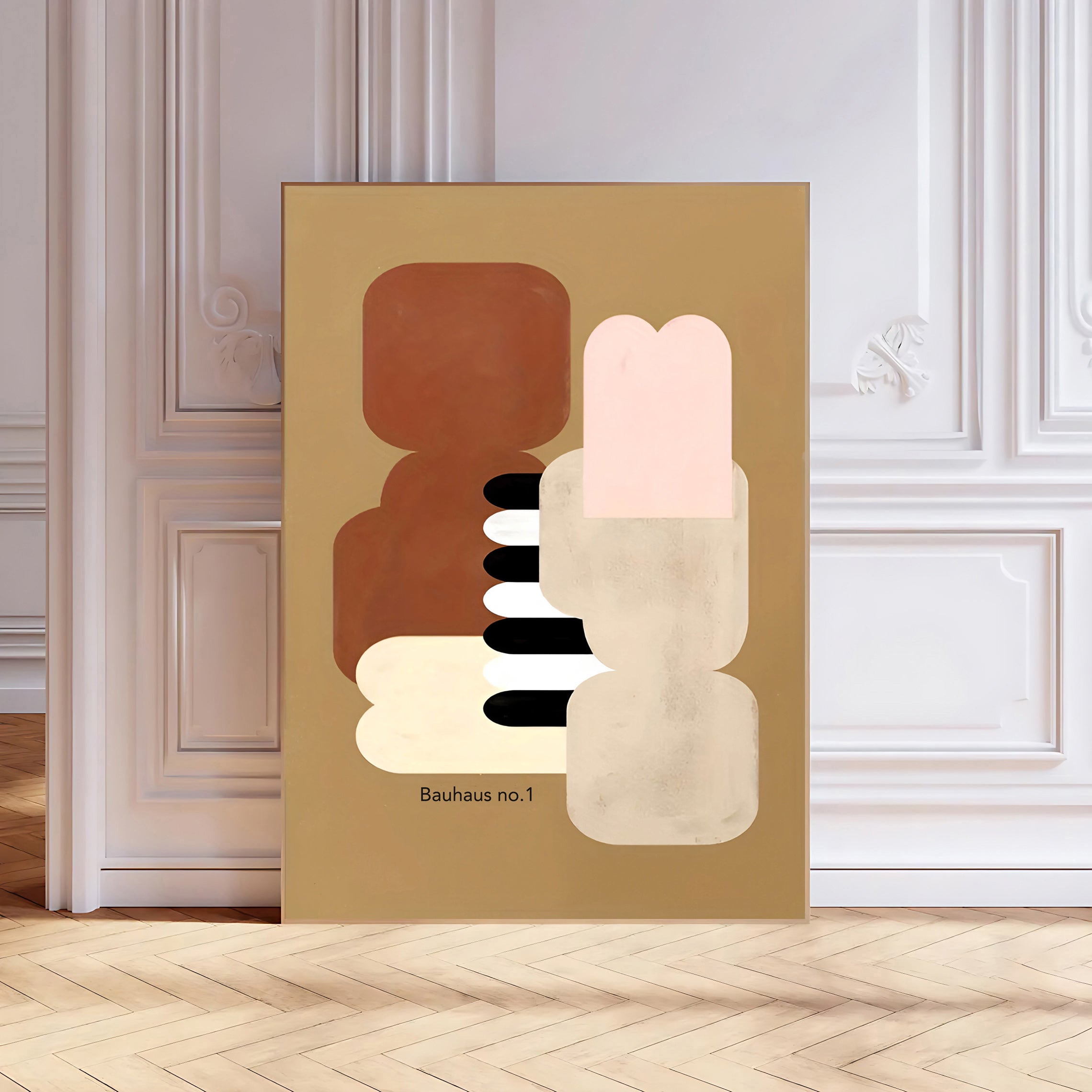 Bauhaus Abstract Wall Art Print