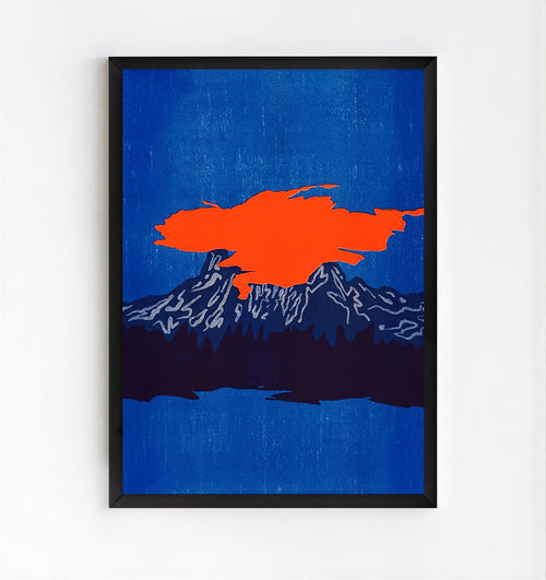 Abstract Landscape Wall Art Print