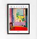 Matisse style balcony art print