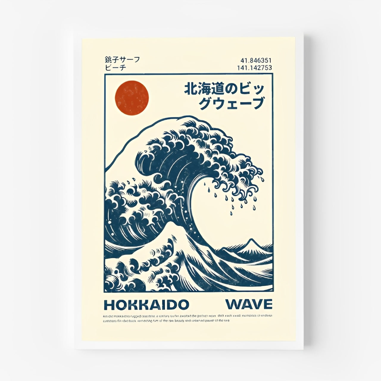 Hokusai Wave Poster Print