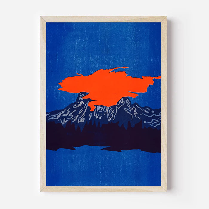 Abstract Landscape Wall Art Print