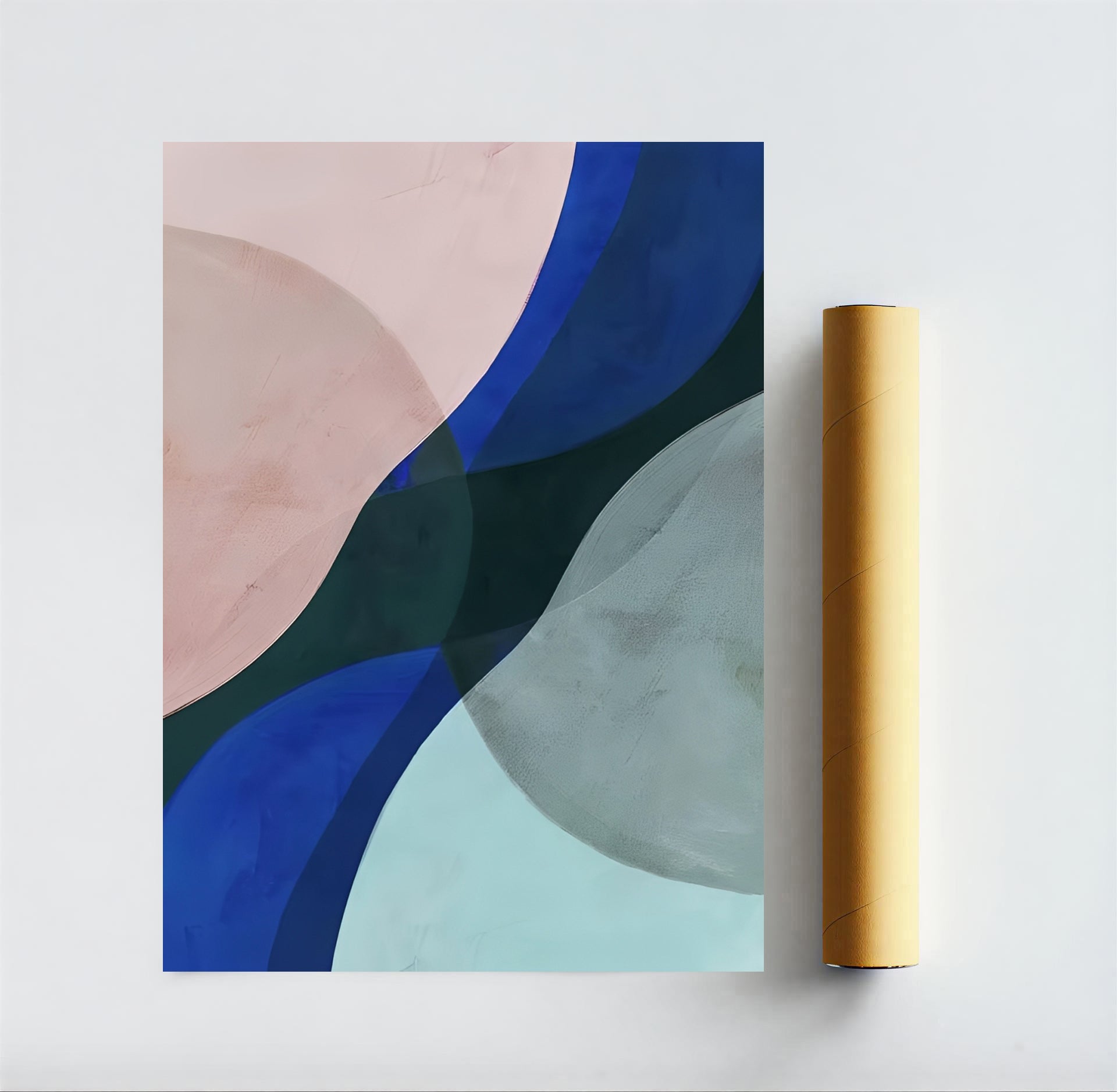 Geometric Modern Abstract Wall Art Print